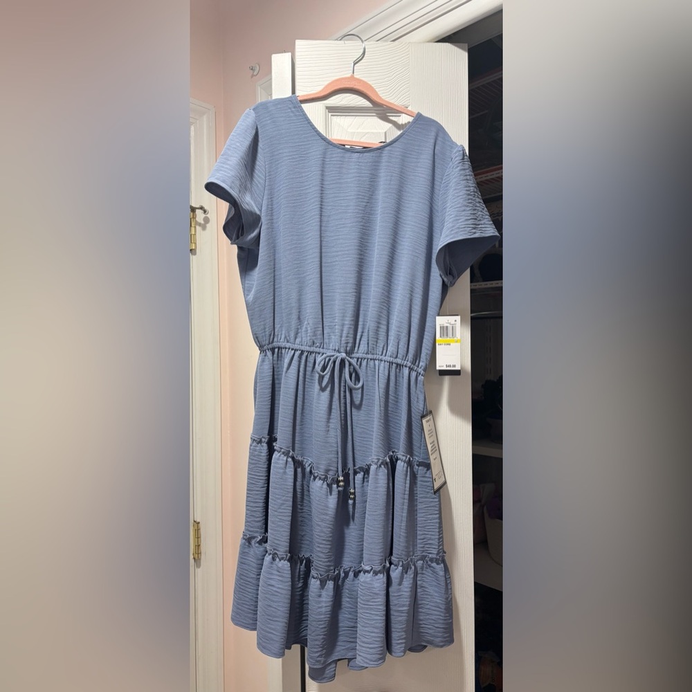 City Studio Light Blue Dress